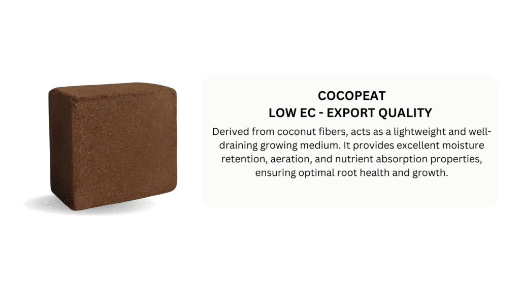 Cocopeat Low EC - Expert Quality 